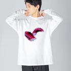 ムムムムンの足 Big Long Sleeve T-Shirt