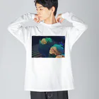 笹塚茶々丸のあの日のソーダ水ロンＴ Big Long Sleeve T-Shirt