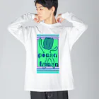 ダイナマイト87ねこ大商会のピーマン ヒューマン Big Long Sleeve T-Shirt