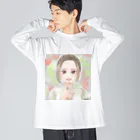 もかふしぎ🐰のナチュラルメイク Big Long Sleeve T-Shirt