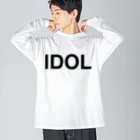 TOKYO LOGOSHOP 東京ロゴショップのIDOL-アイドル- Big Long Sleeve T-Shirt