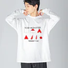 Coi_Galleryの最後で諦める折り紙 Big Long Sleeve T-Shirt