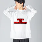 Shop-TのState of emergency グッズ Big Long Sleeve T-Shirt