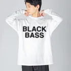 TOKYO LOGOSHOP 東京ロゴショップのBLACK BASS-ブラックバス- ビッグシルエットロングスリーブTシャツ