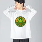 原田専門家のパ紋No.3447 K  ビッグシルエットロングスリーブTシャツ