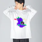 支配者様に投げ銭ショッッップの怪獣デアール Big Long Sleeve T-Shirt