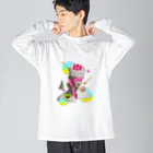 カズシフジイのスイーツな像 Big Long Sleeve T-Shirt