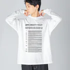 stereovisionのZERO GRAVITY TOILET Big Long Sleeve T-Shirt