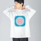 WAMI ARTのアワウタ(いさなり) ビッグシルエットロングスリーブTシャツ