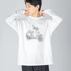 ユメデマデの原付 Big Long Sleeve T-Shirt