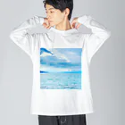 お花屋のSKYアイテム Big Long Sleeve T-Shirt