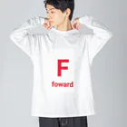 callcompanyのバスケ　ポジション確保アイテム　フォワード ビッグシルエットロングスリーブTシャツ