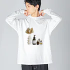 PuRiHaの雑貨 Big Long Sleeve T-Shirt