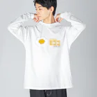 Zat-Boxのカクカク目玉焼き Big Long Sleeve T-Shirt