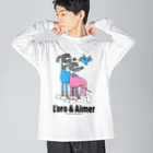 Houndy's supply イタグレ服【ハウンディーズ】のLolo&almerさん専用 Big Long Sleeve T-Shirt