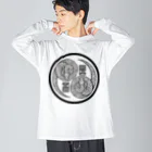 SumiReのチャイナ風蛇 Big Long Sleeve T-Shirt