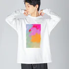 あかちゃんにんじゃ5人衆のhand ビッグシルエットロングスリーブTシャツ