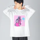 タビビトのていくあぴくちゃ Big Long Sleeve T-Shirt