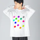 海蓮わーるどのカラバリコロコロチンコロ Big Long Sleeve T-Shirt