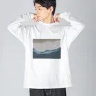 hanabo-illustrationのSea ビッグシルエットロングスリーブTシャツ