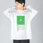 ベース×SUZURIのPocochaデビュー日のライブレコード ビッグシルエットロングスリーブTシャツ