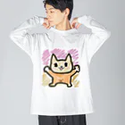 MAKO9002のみいちゃんと一緒 Big Long Sleeve T-Shirt