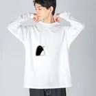 布団の中は無重力の無重力ぺんぎん Big Long Sleeve T-Shirt