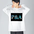 P＆A(パンダ)のシャボン玉 Big Long Sleeve T-Shirt