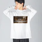 HOKO-ANのレオナルド・ダ・ビンチ　最後の晩餐 The Last Supper Big Long Sleeve T-Shirt