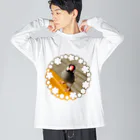 推しのある人生をの文鳥のはるさめちゃん Big Long Sleeve T-Shirt