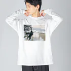 recy_coの水浴びワンワン Big Long Sleeve T-Shirt