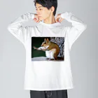 R-pigのジャッキー・リス ビッグシルエットロングスリーブTシャツ