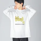 Kickassのバッグクロージャーアニマルズ(ネコ) Big Long Sleeve T-Shirt