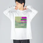 Air the Anonymous by shinno=nomuraのBuggy Laggy Shirts ビッグシルエットロングスリーブTシャツ