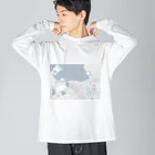 ねこぴおん🌐💤のセレン化水素 ビッグシルエットロングスリーブTシャツ