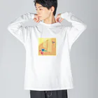 my pastel（いしはら　まさこ）の天国の花 Big Long Sleeve T-Shirt