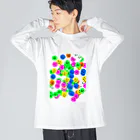 癒しショップのニコちゃん Big Long Sleeve T-Shirt