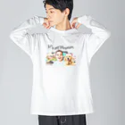 BOREDAMNのIt's my pleasure Big Long Sleeve T-Shirt