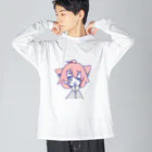 ルナのお店のドヤ顔のサクラちゃん Big Long Sleeve T-Shirt