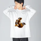 金魚大好き悠tubeのネットショップのニシアフリカトカゲモドキ Big Long Sleeve T-Shirt