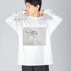 行本志穂子の溶解度マイナス Big Long Sleeve T-Shirt