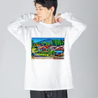 GALLERY misutawoのオーストリア シュヴァルツェンベルクの街並み Big Long Sleeve T-Shirt