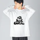 ＭＪＣショップの片面　リアル風ロゴグッズ Big Long Sleeve T-Shirt