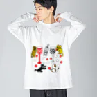 それいゆのねこ猫運動会（玉入れ） Big Long Sleeve T-Shirt