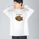 イラスト MONYAAT のてんねんたいやきA Big Long Sleeve T-Shirt