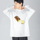 Kie Tanakaのバナナケーキ ビッグシルエットロングスリーブTシャツ