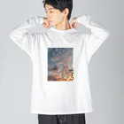 cherry＊の10月17日の空 Big Long Sleeve T-Shirt