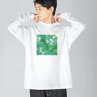 まどろみ工房のすずらん ビッグシルエットロングスリーブTシャツ