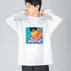 TARAKOのダイブ ビッグシルエットロングスリーブTシャツ