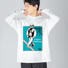 K.S.K Project Official Another Shopの限界を超えろグッズ Big Long Sleeve T-Shirt